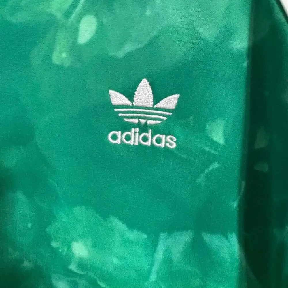 Adidas x Pharrell Williams Hu Tie-Dye Track Jacket Green